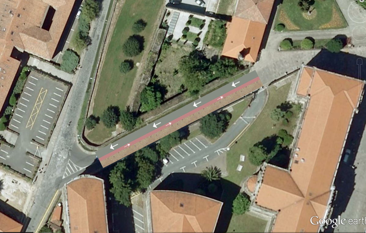 Vista aérea proposta