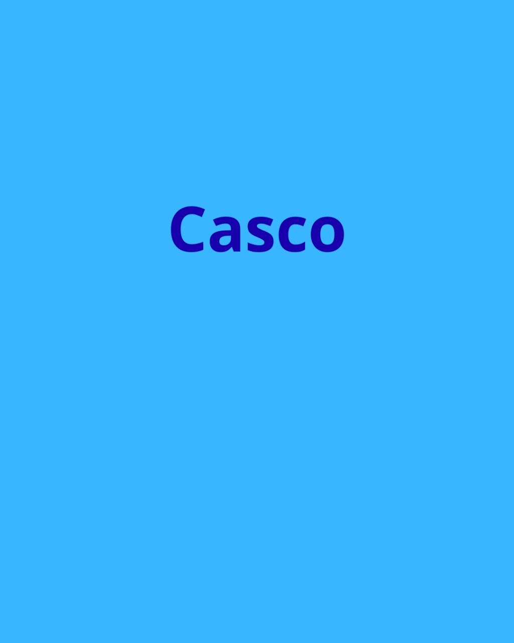 Casco obrigatorio